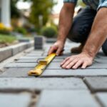 Wzór siatka z kostki brukowej – efekt i zastosowania